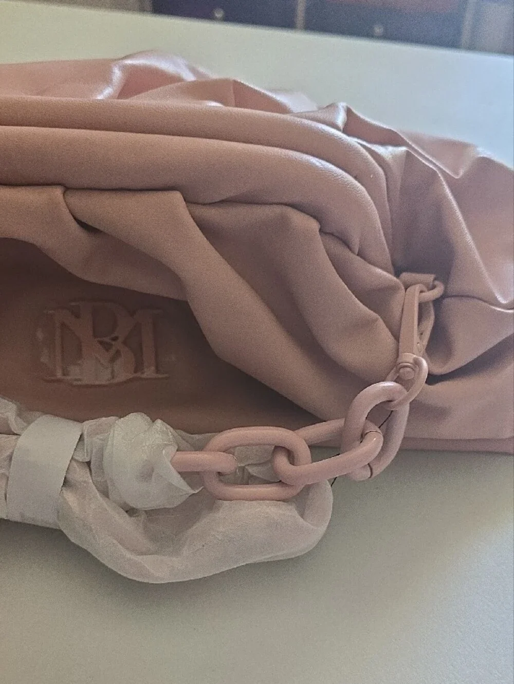 Badgley Mischka blush pink